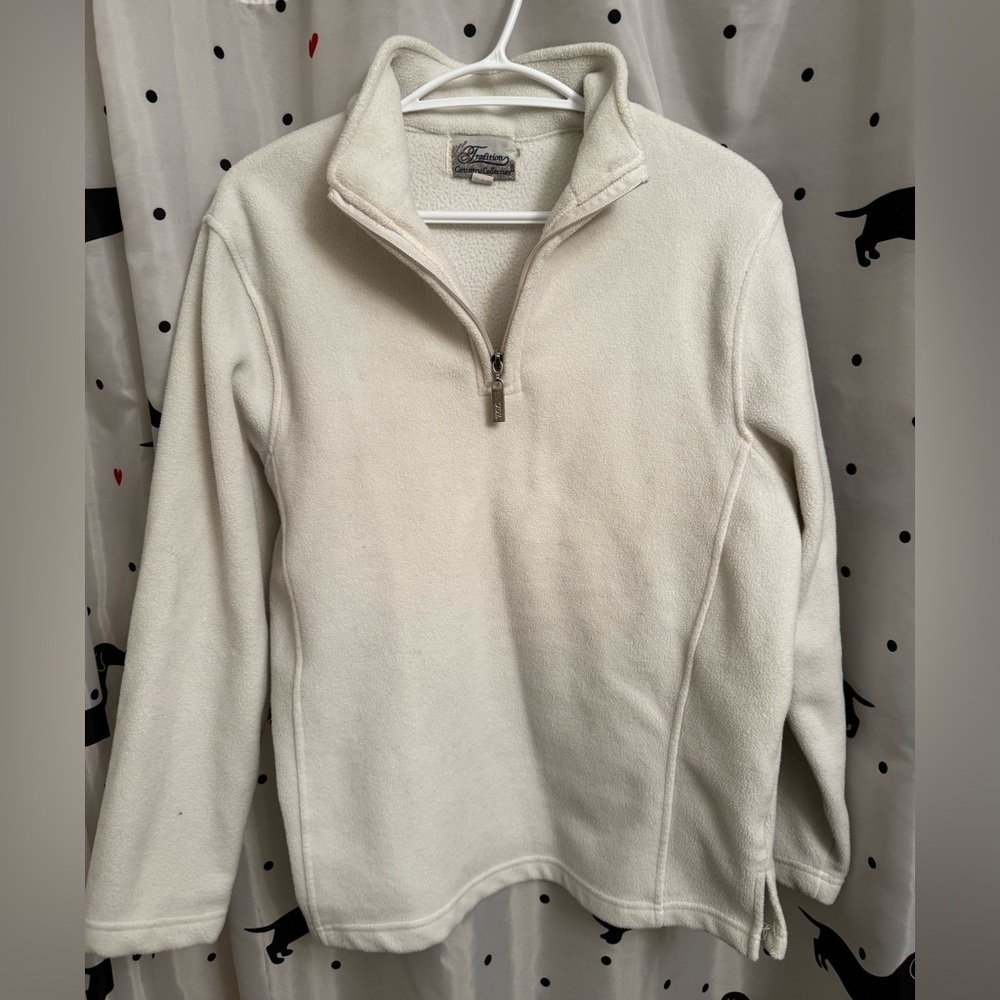 Quarter Zip pullover sweater